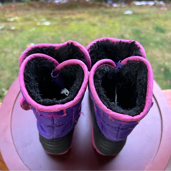 🌨️Kamik Toddler Winter Snow Boots–Size 8 | Purple & Pink | Waterproof & Warm❄️💗 - Picture 5 of 9